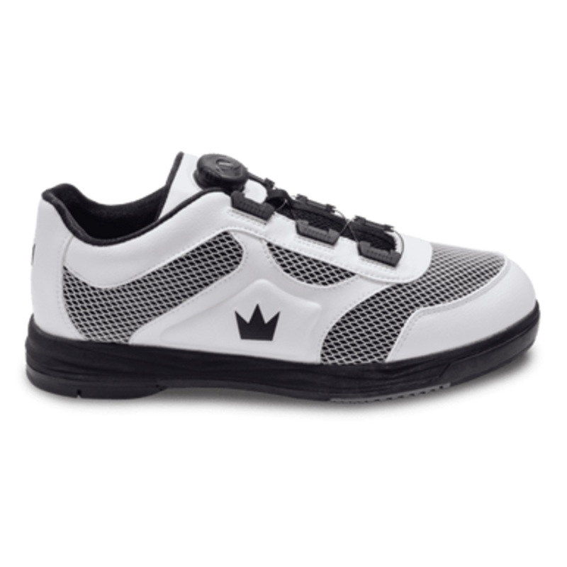 Brunswick Fury Mens Bowling Shoes White Right Hand