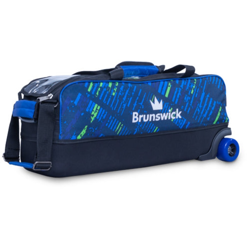 Brunswick Punisher Triple Tote 3 Ball Tote Roller