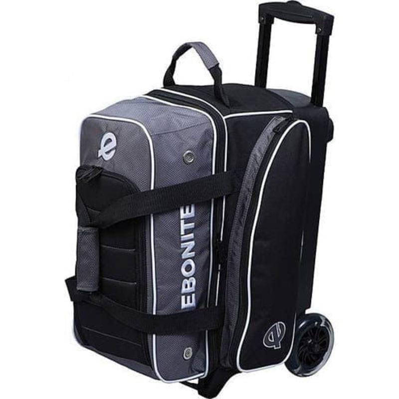 Ebonite Eclipse Double Roller Smoke Bowling Bag