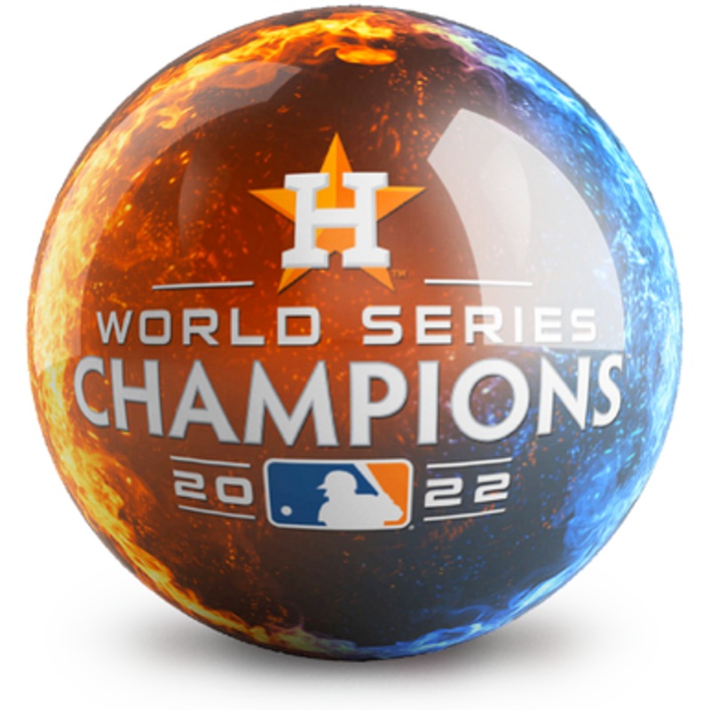 OTBB 2022 World Series Champion Houston Astros Bowling Ball