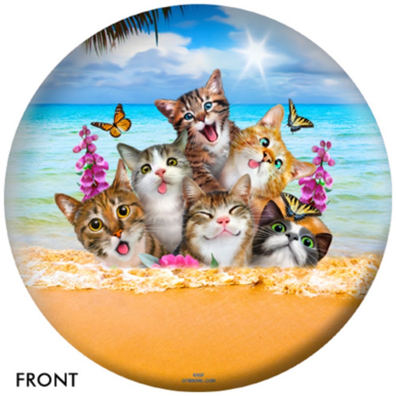 OTBB Cat Selfies Bowling Ball