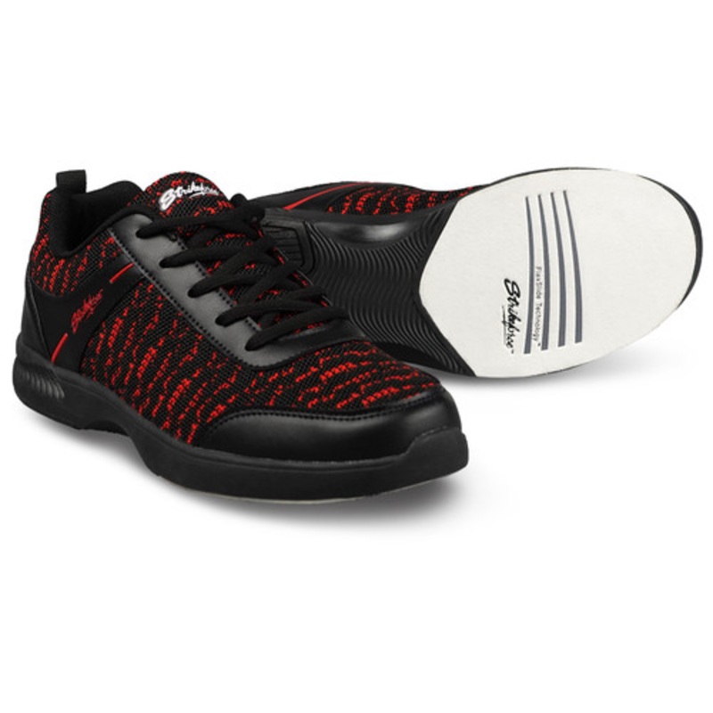 KR Strikeforce Men’s Flyer Mesh Lite Bowling Shoes – Black/Cardinal