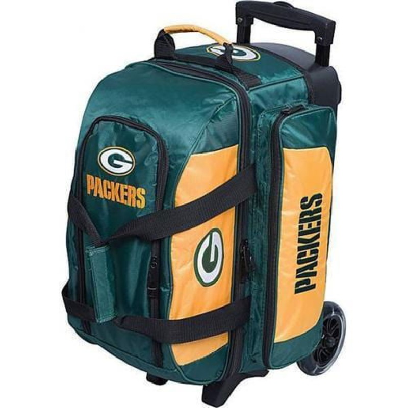 NFL Double Roller Green Bay Packers Bowling Bag