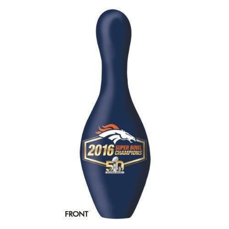 OnTheBallBowling 2016 Super Bowl 50 Champions Denver Broncos Bowling Pin