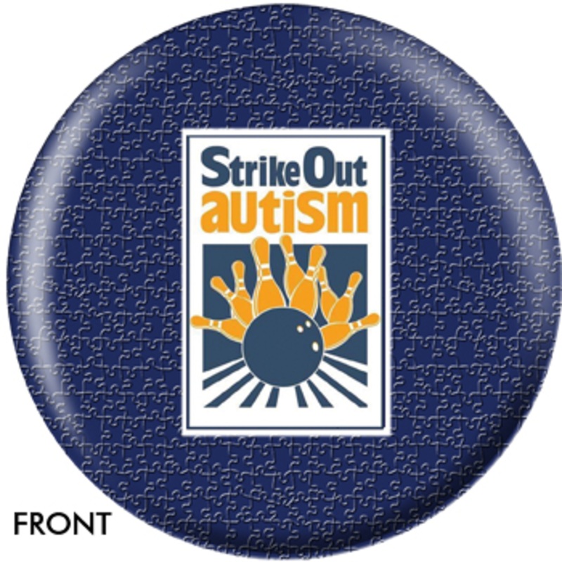 OTBB Strike Out Autism Bowling Ball