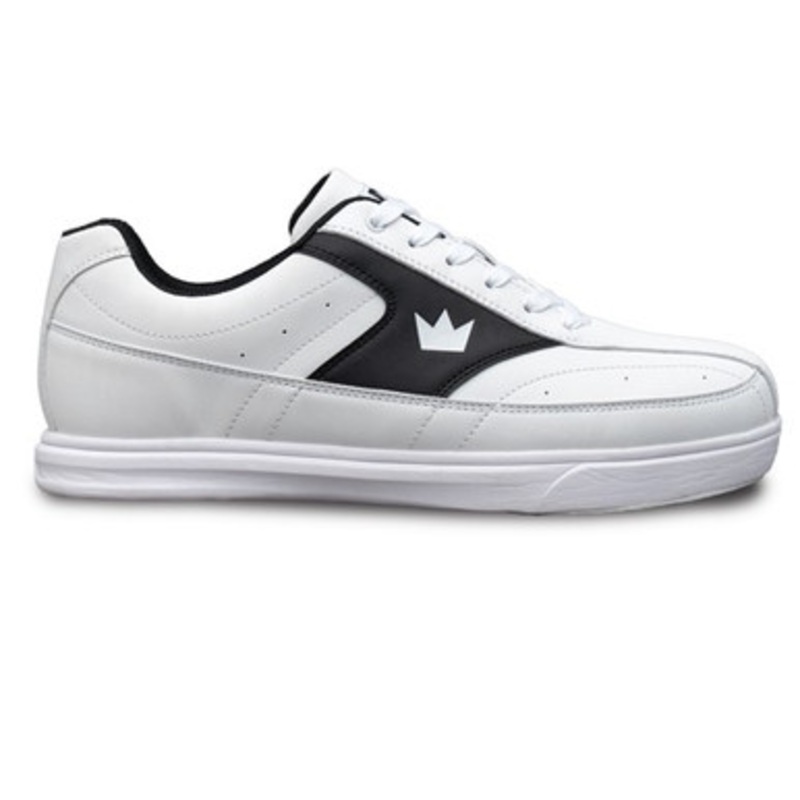 Brunswick Renegade Mens Bowling Shoes White/Black