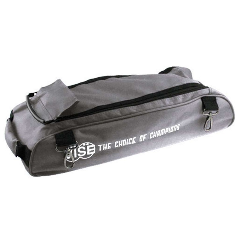 Vise Shoe Bag Add On for Vise 3 Ball Roller Bowling Bags- Gray