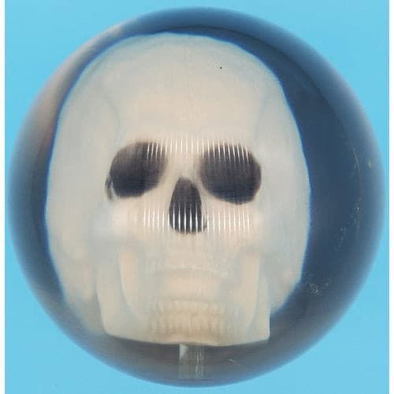 Ebonite Clear Skull Bowling Ball 14.3 lbs.