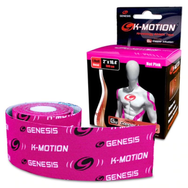 Genesis K-Motion Tape – Roll Hot Pink