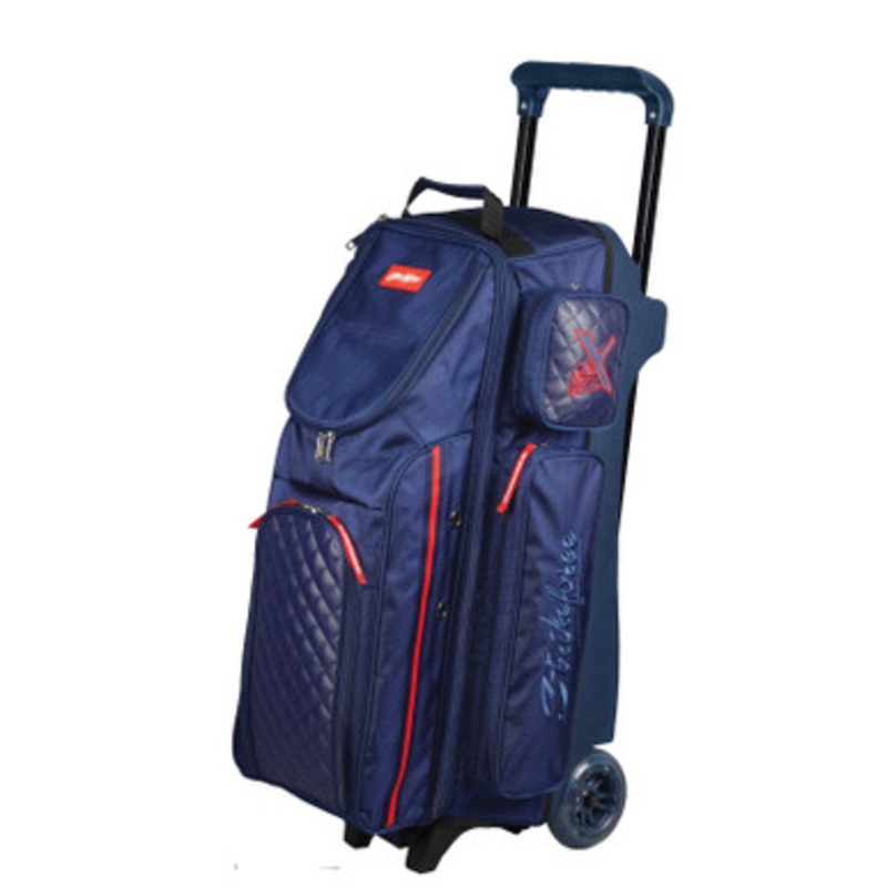 KR Strikeforce Diamond 3 Ball Roller Bag Navy