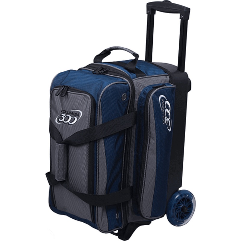 Navy Charcoal Columbia Icon Double Roller Bowling Bag