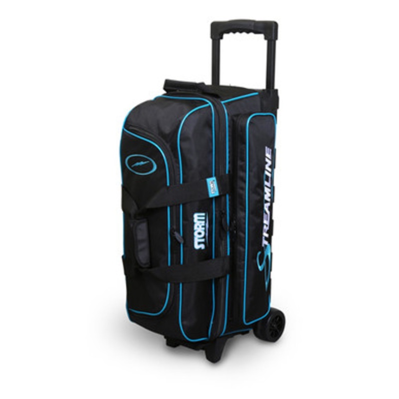 Storm Streamline 3-Ball Bowling Bag Black/Blue
