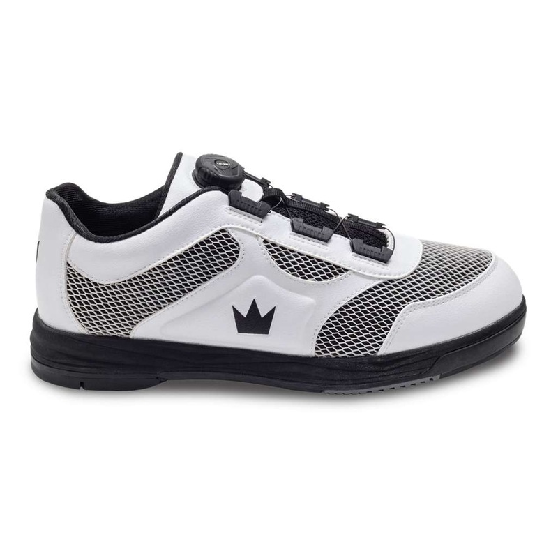 Brunswick Mens Fury Right Hand Bowling Shoes – White