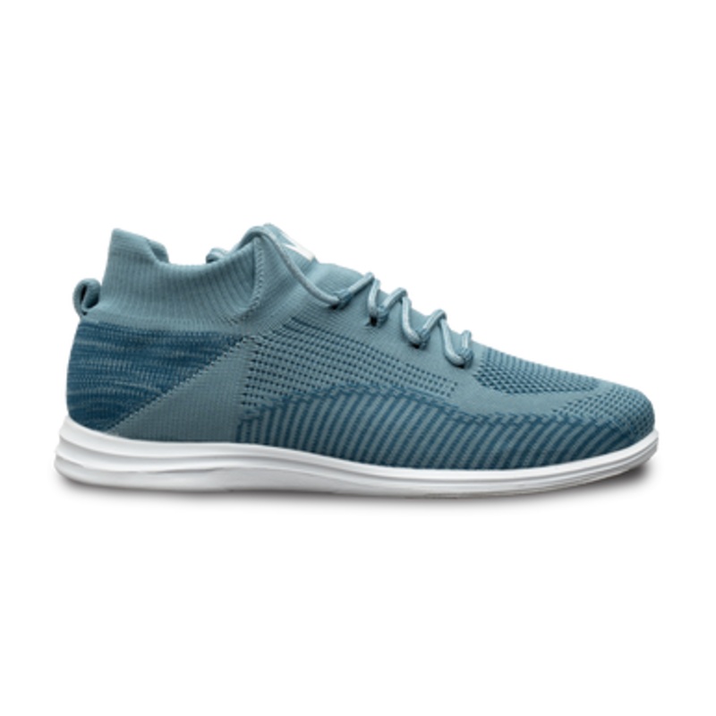 Brunswick Twisted Knit Womens Bowling Shoes Steel Blue