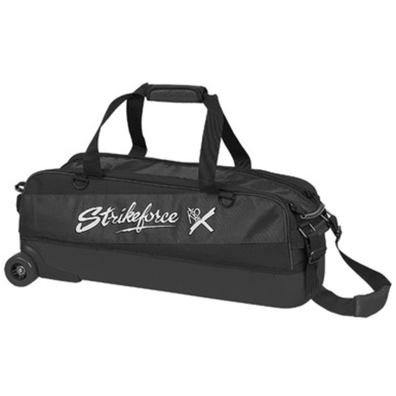 KR Strikeforce Fast Slim Triple Roller Bag Black