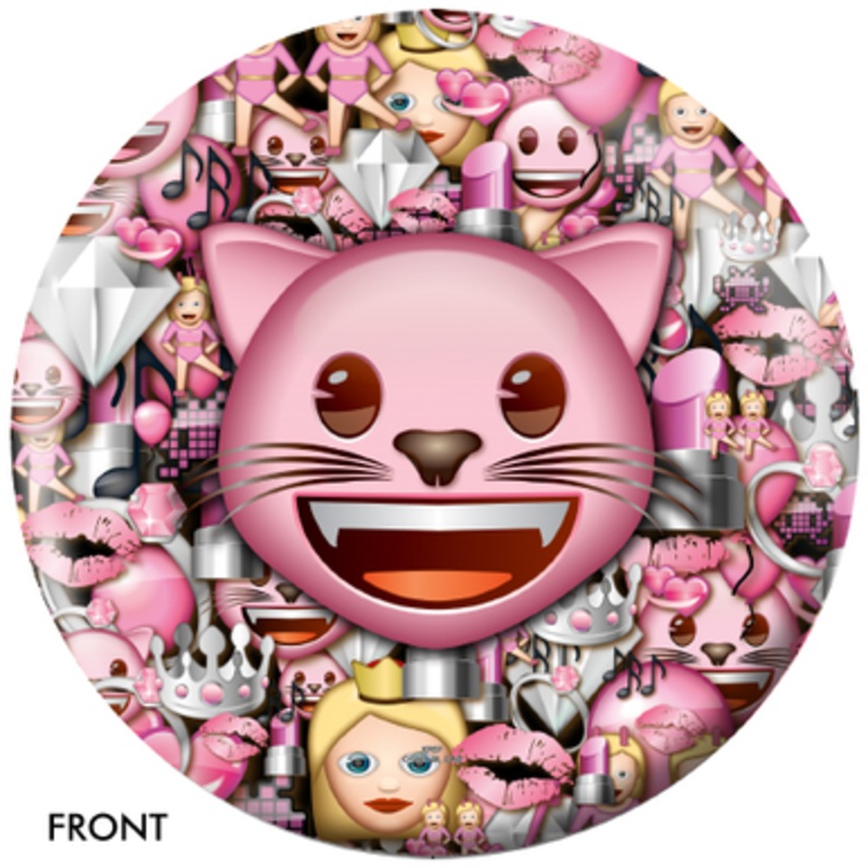 OTBB Emoji Cats Rule Bowling Ball