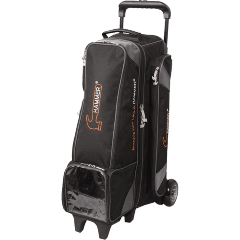 Hammer Diesel 4-Ball Inline Black Carbon Bowling Bag