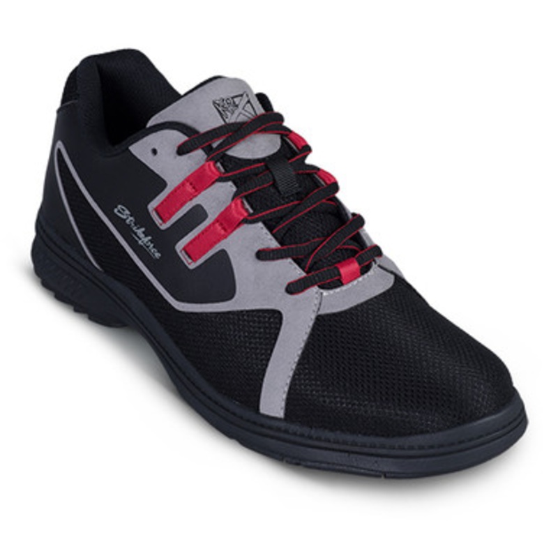 KR Strikeforce Men’s Ignite Bowling Shoes Black/Grey/Red Right Handed