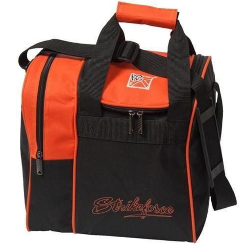 KR Strikeforce Rook Single Tote Orange Bowling Bag
