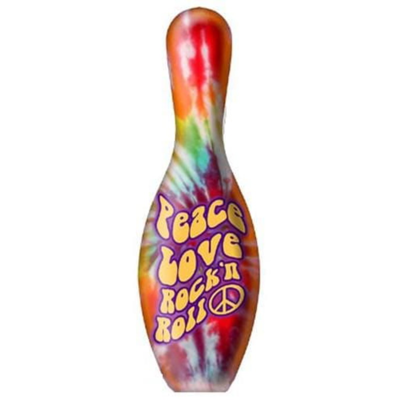 OnTheBallBowling Peace, Love, Rock Bowling Pin