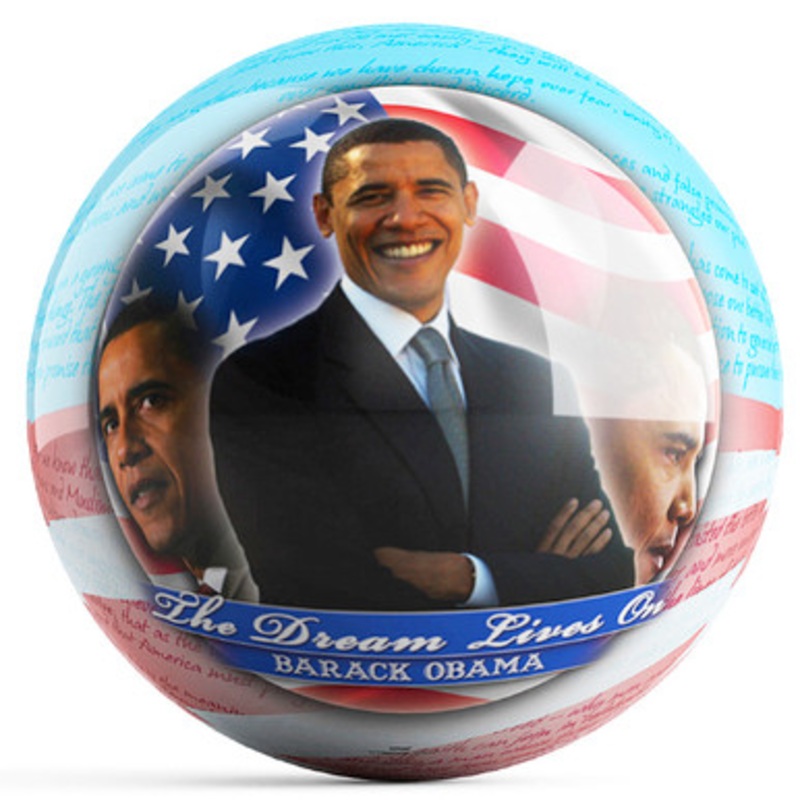 OTBB Barack Obama – Martin Luther King Bowling Ball