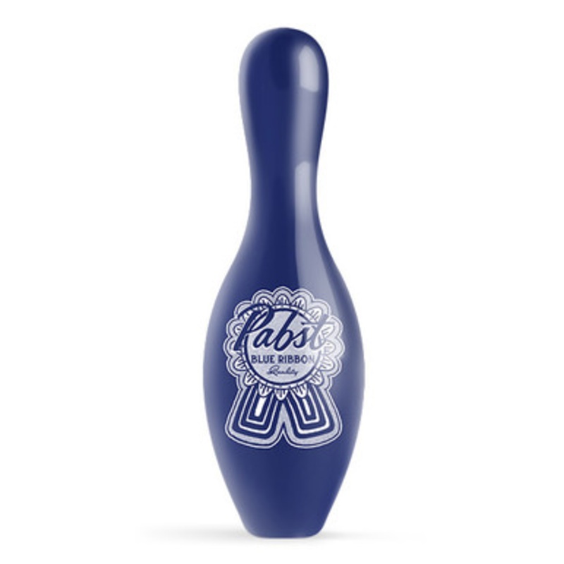 OTBB Pabst Blue Ribbon Classic Ribbon Blue Bowling Pin