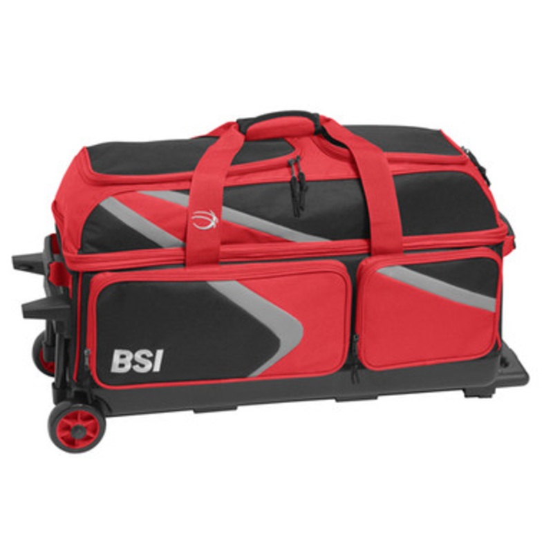 BSI Dash 3 Ball Roller Bag Black/Red