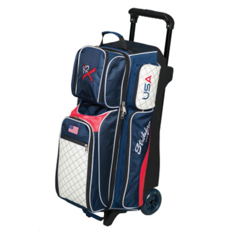 KR Strikeforce Royal Flush 3 Ball Roller Bag USA