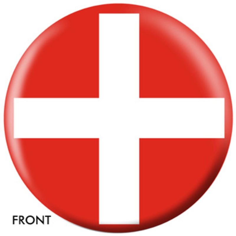 OTBB Swiss Flag Bowling Ball