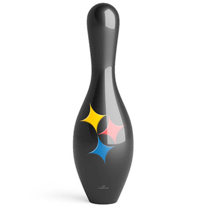 OTBB NFL Team Logo Pittsburgh Steelers Bowling Pin