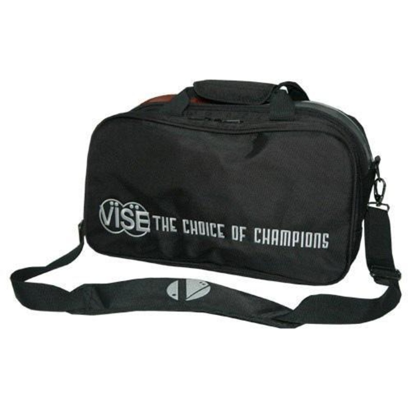Vise 2-Ball Clear Top Tote Plus – Black