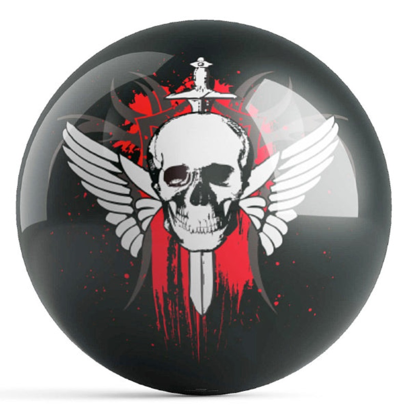 Winged Skull OTB Bowling Ball|8|10|12|14|15|16