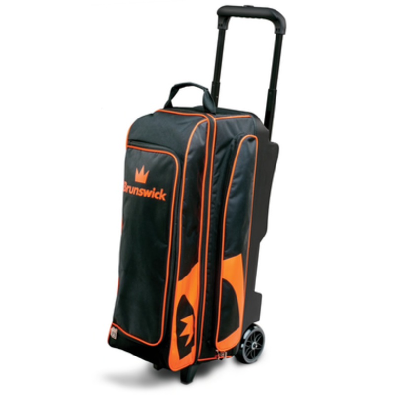 Brunswick Blitz 3 Ball Roller Bag Orange