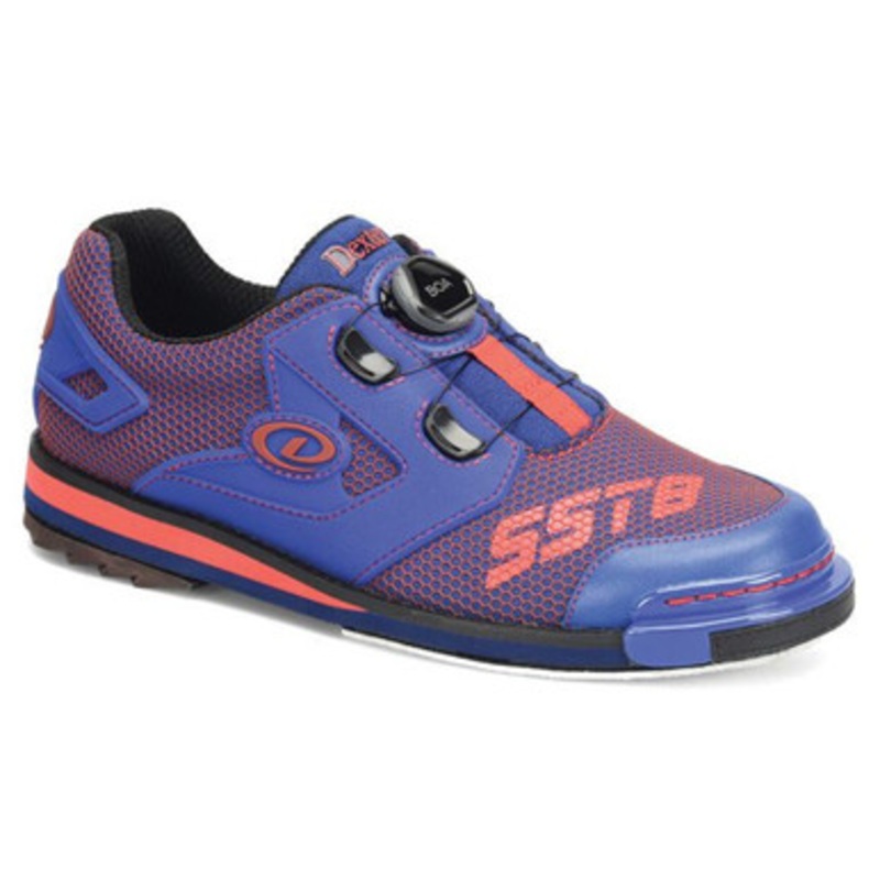 Dexter SST 8 Power-Frame Boa Blue/Red Men’s Bowling Shoes WIDE WIDTH