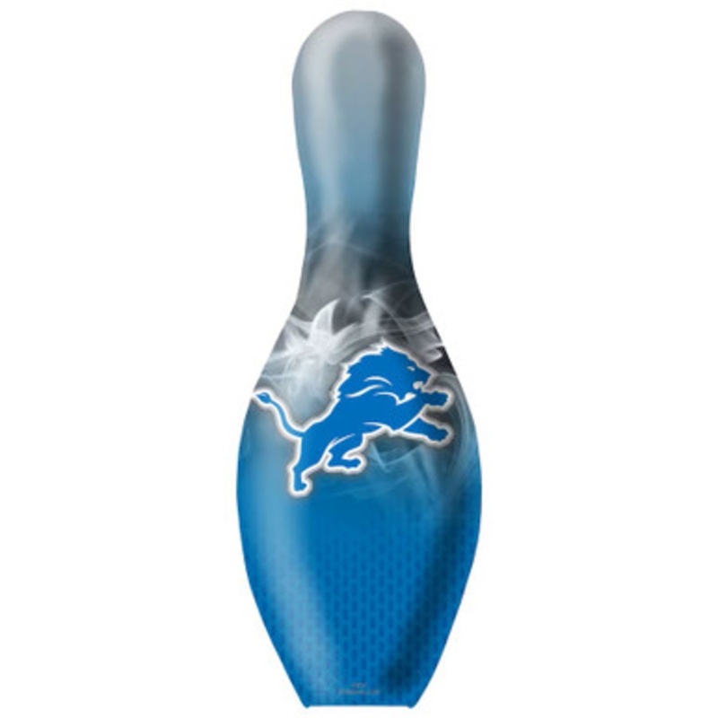 OTBB NFL on Fire Detroit Lions Bowling Pin