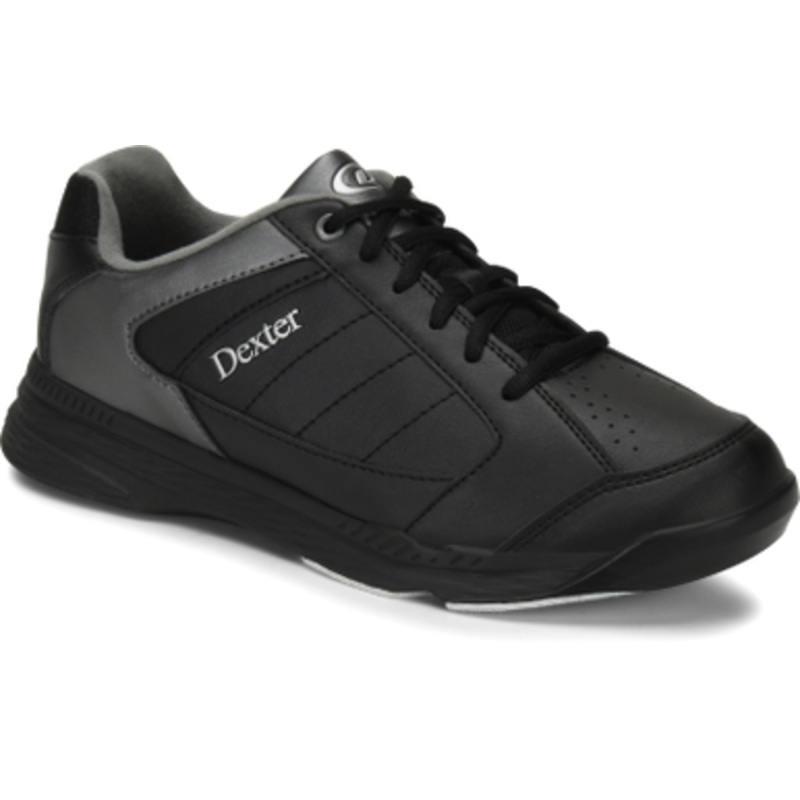 Dexter Ricky IV Mens Bowling Shoes Black/Alloy WIDE