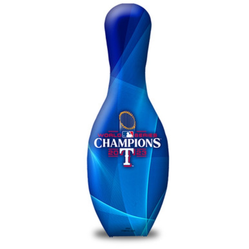 OTBB 2023 World Series Champion Texas Rangers Bowling Pin