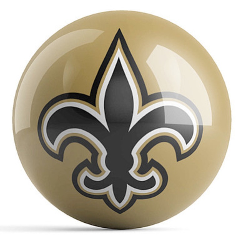 OTBB NFL Team Logo New Orleans Saints Bowling Ball