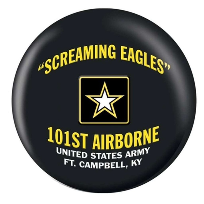 US 101st Airborne Screamin Eagles Bowling Ball