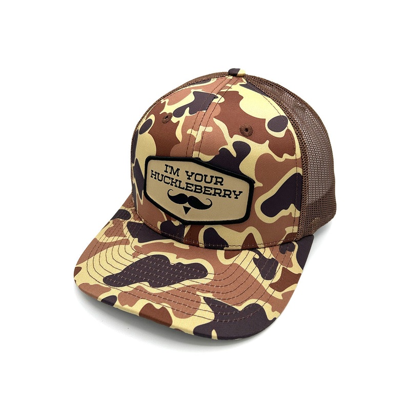 Im your Huckleberry Woven Patch Hat