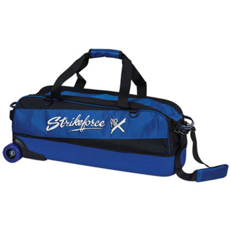 KR Strikeforce Fast Slim Triple Roller Bag Royal