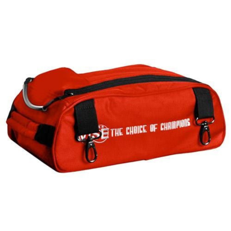 Vise 2 Ball Add-On Shoe Bag Red Bowling Bag