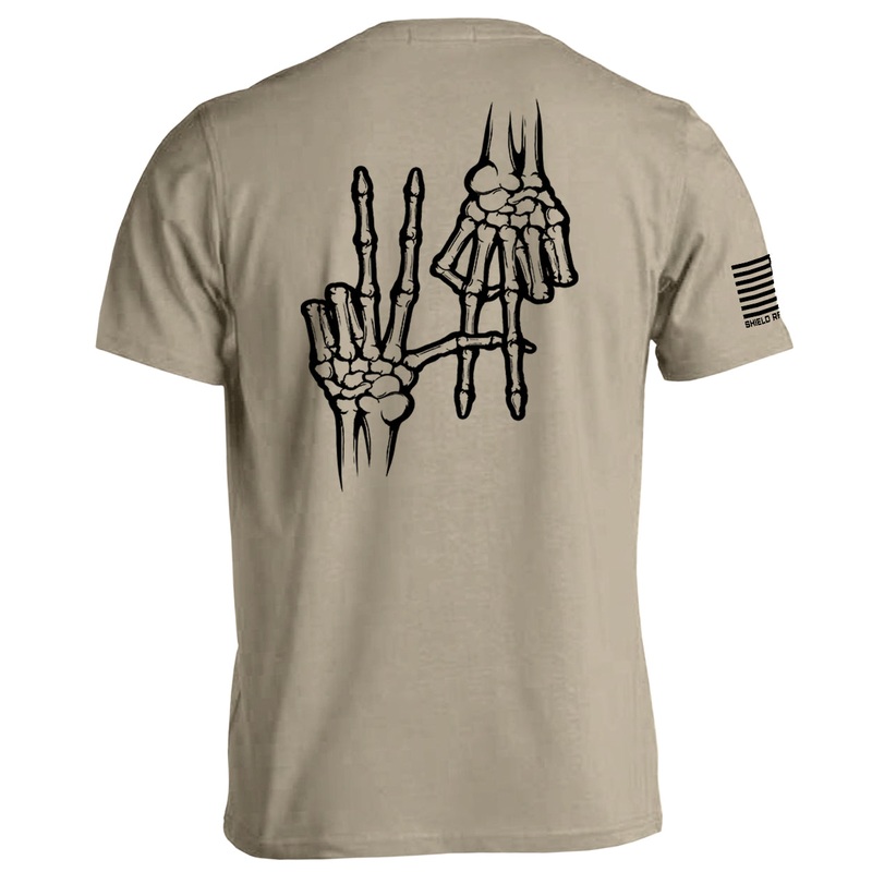 2A Bones|Tee|Tan|White|Military Green|Sport Grey