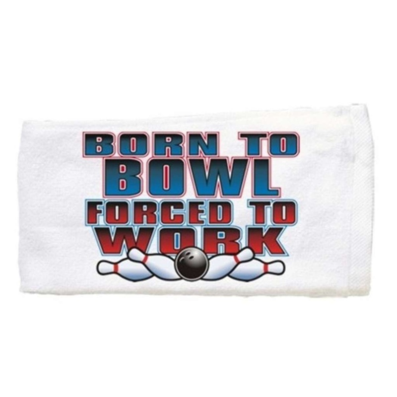Born To Bowl Bowling Towel