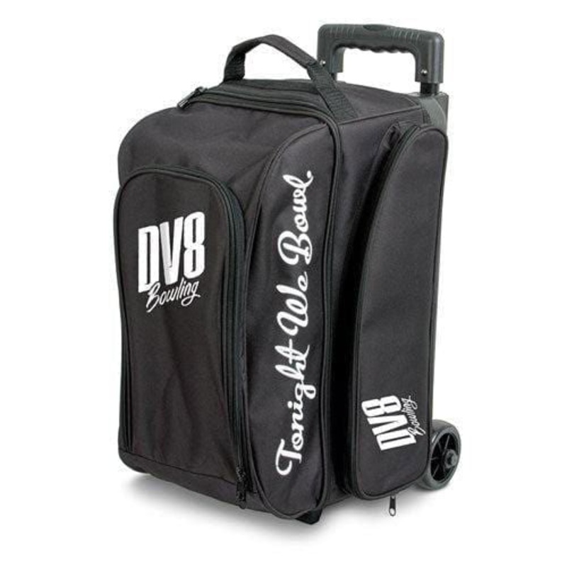 DV8 Freestyle Double Roller Black Bowling Bag