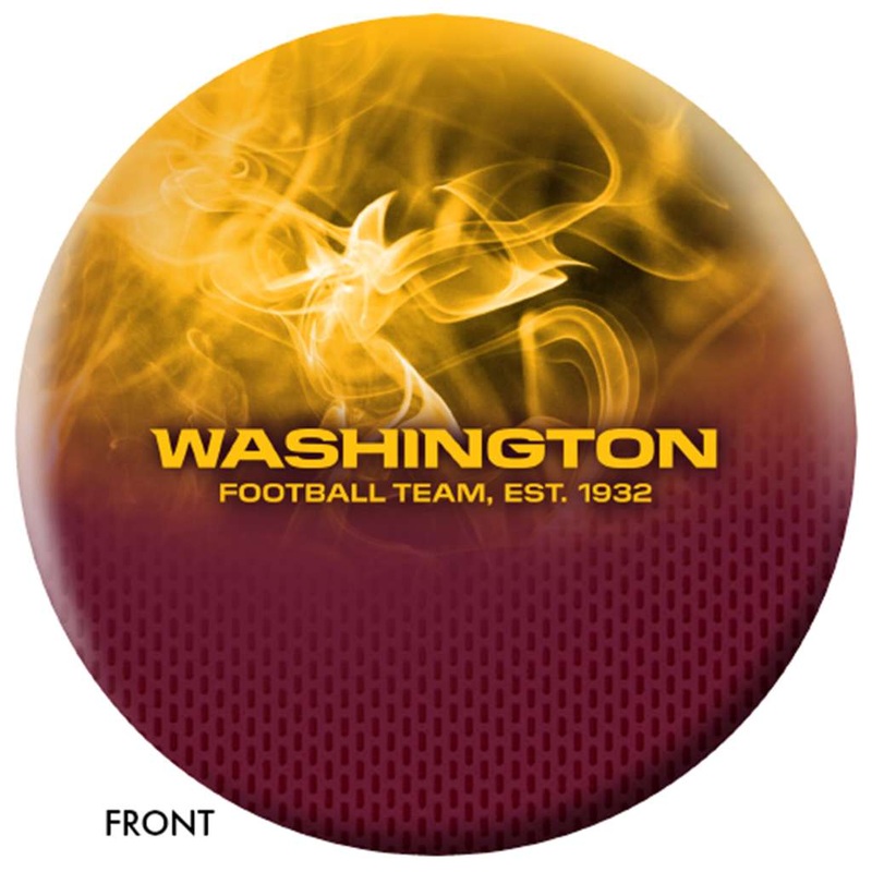 Washington Football Team NFL On Fire Bowling Ball