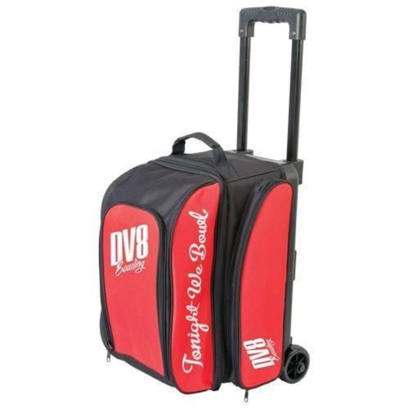 DV8 Freestyle Double Roller Red Bowling Bag