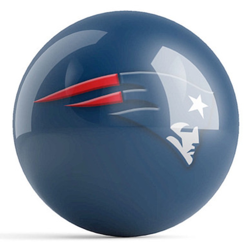 OTBB NFL Team Logo New England Patriots Bowling Ball
