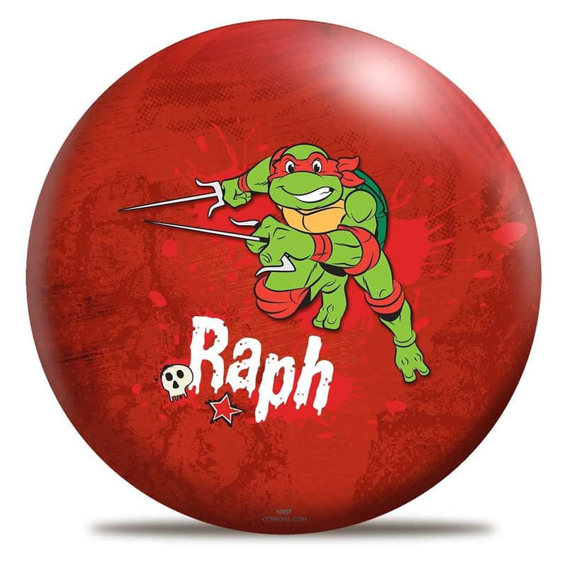 Teenage Mutant Ninja Turtles Raphael Bowling Ball