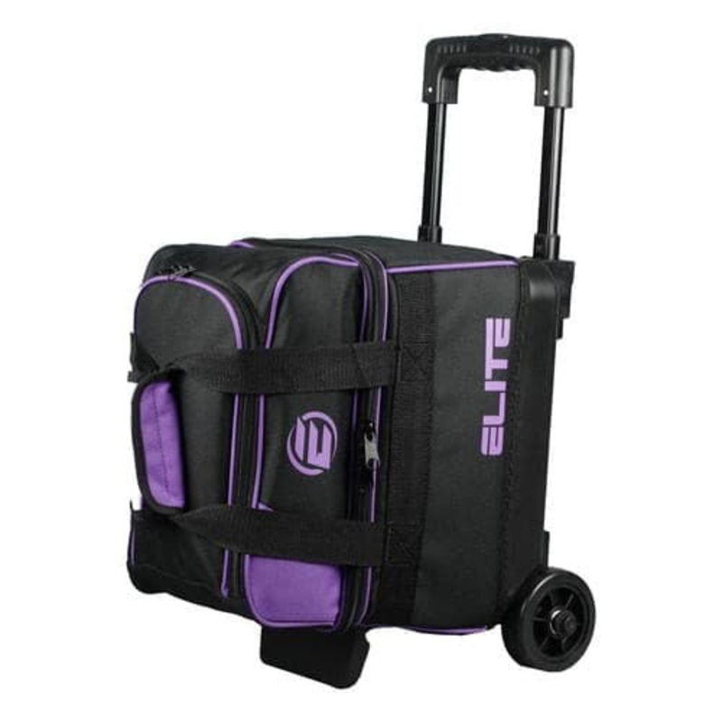 ELITE Basic Single Roller Purple Bowling Bag